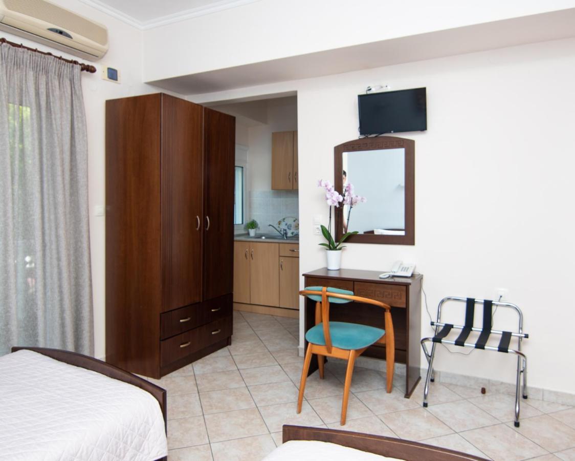Aparthotel Achillion Paralía Exterior foto